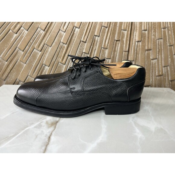 Studio Belvedere Bay Bridge Mens Black Oxford Casual Shoes 9.5 EEE Extra Wide main image 6